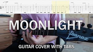 Kali Uchis - Moonlight (Guitar Cover + Screen Tabs)