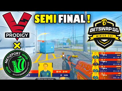 VP Prodigy vs Metizport - Semi Final - Betswap Winter Cup 2023 | CS2 HIGHLIGHTS