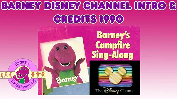 Barney- Disney Channel Intro & Credits 1990