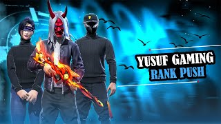 🔴ROAD TO GRANDMASTER BD TOP 1 SQUAD YUSUF GAMING Live Now BR RANK PUSH SEASON 49 #freefire