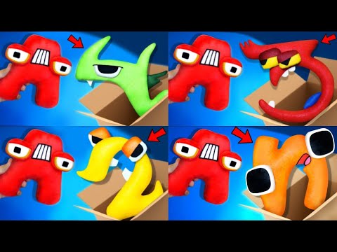 ALL Alphabet Lore Episodes - Number 1 Number 2  Number 3 and Number 4 FULL MOVIE (Number Lore)