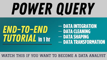 Complete Power Query End to End Tutorial | Full Beginners Guide for Excel or Power BI | Cheatsheet