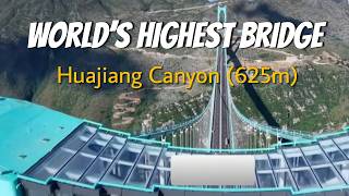 Higher Than Burj Khalifa: A Bridge in the Sky | #HuajiangBridge #HighestBridge  @MegaConstructs