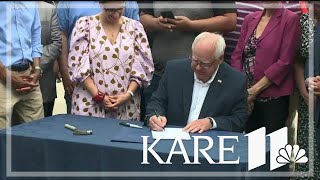 Minnesota governor signs $2.6B infrastructure plan, a bipartisan success from a partisan session