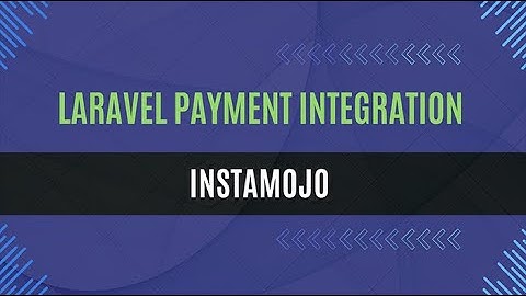 Instamojo Payment Gateway Integration in Laravel 10