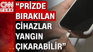 Prizde bırakılan şarj cihazına dikkat!