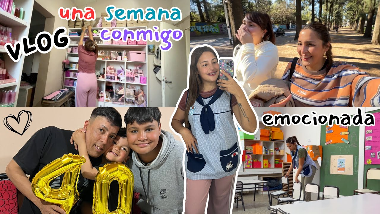 Mi primer cargo como maestra provisional 🥹 Vlog de mi semana 