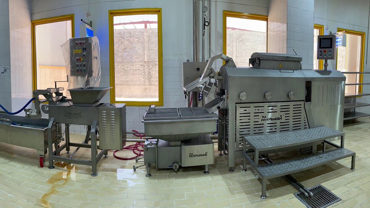 Mozzarella production line