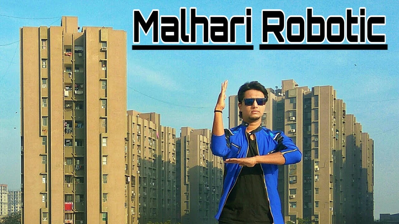Malhari robotic  dance cover  Choreograph by Ashwin Rajput