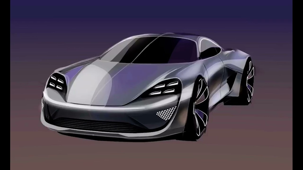 Porsche like Coupe Sketch in Gravity Sketch VR by Eric Stoddard