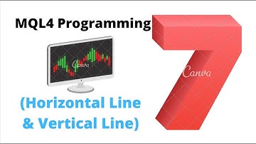 draw horizontal line and vertical line in mql4 programming for MT4
