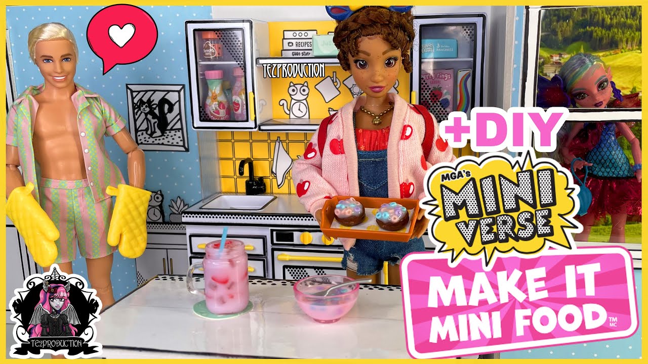 Setup and Cook with Miniverse Make It Mini Kitchen with UV Lamp