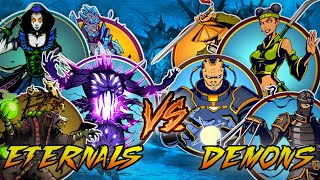SHADOW FIGHT 2 ETERNALS VS DEMONS EXPLAINED IN HINDI