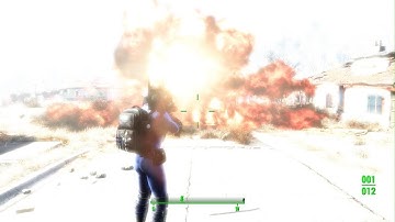 Fallout 4 explosion = funny part 2 👌😂