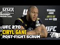 Ciryl Gane Doesn't Want Francis Ngannou To Leave UFC: 'I Want the Rematch' | UFC 270 | MMA Fighting