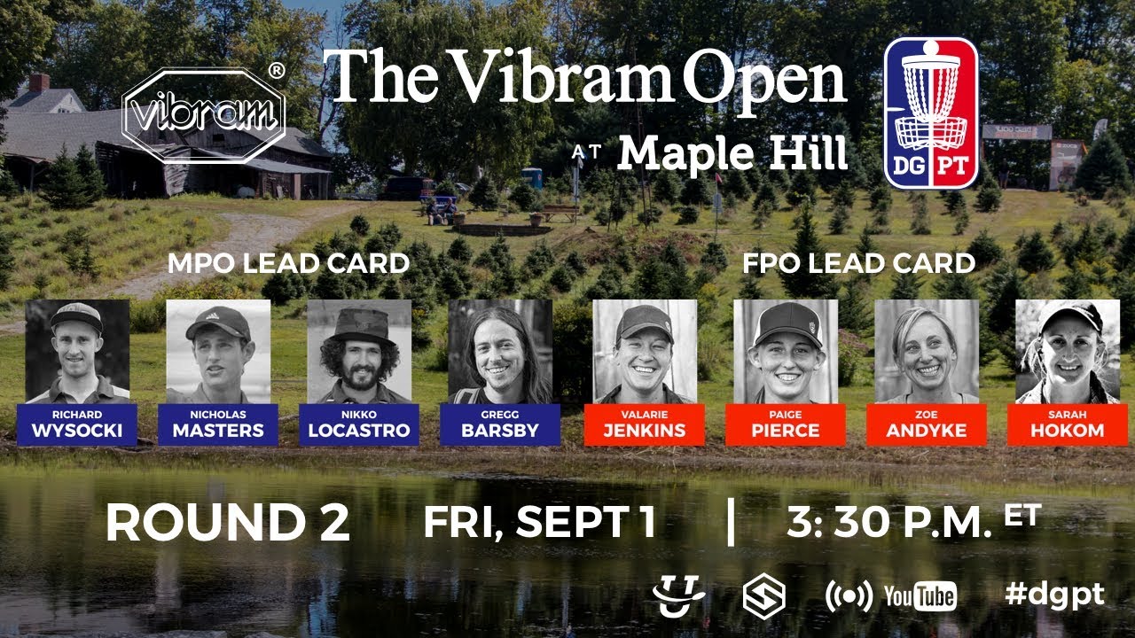 Round Two 2017 Vibram Open | Ricky Wysocki, Nick Masters, Nikko Locastro, &  Gregg Barsby