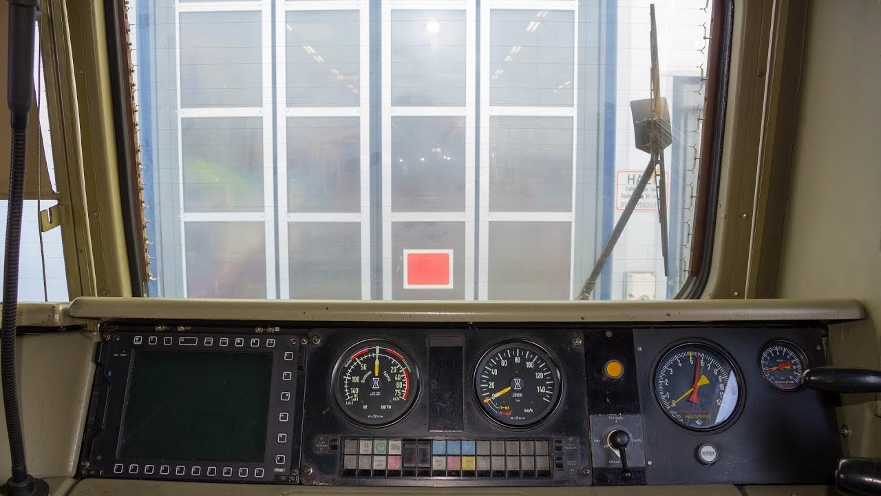 BR 143 Maschinenraum & Führerstand / +Erklärung