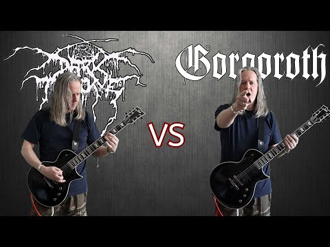 Darkthrone VS Gorgoroth (Black Metal Guitar Riffs Battle)