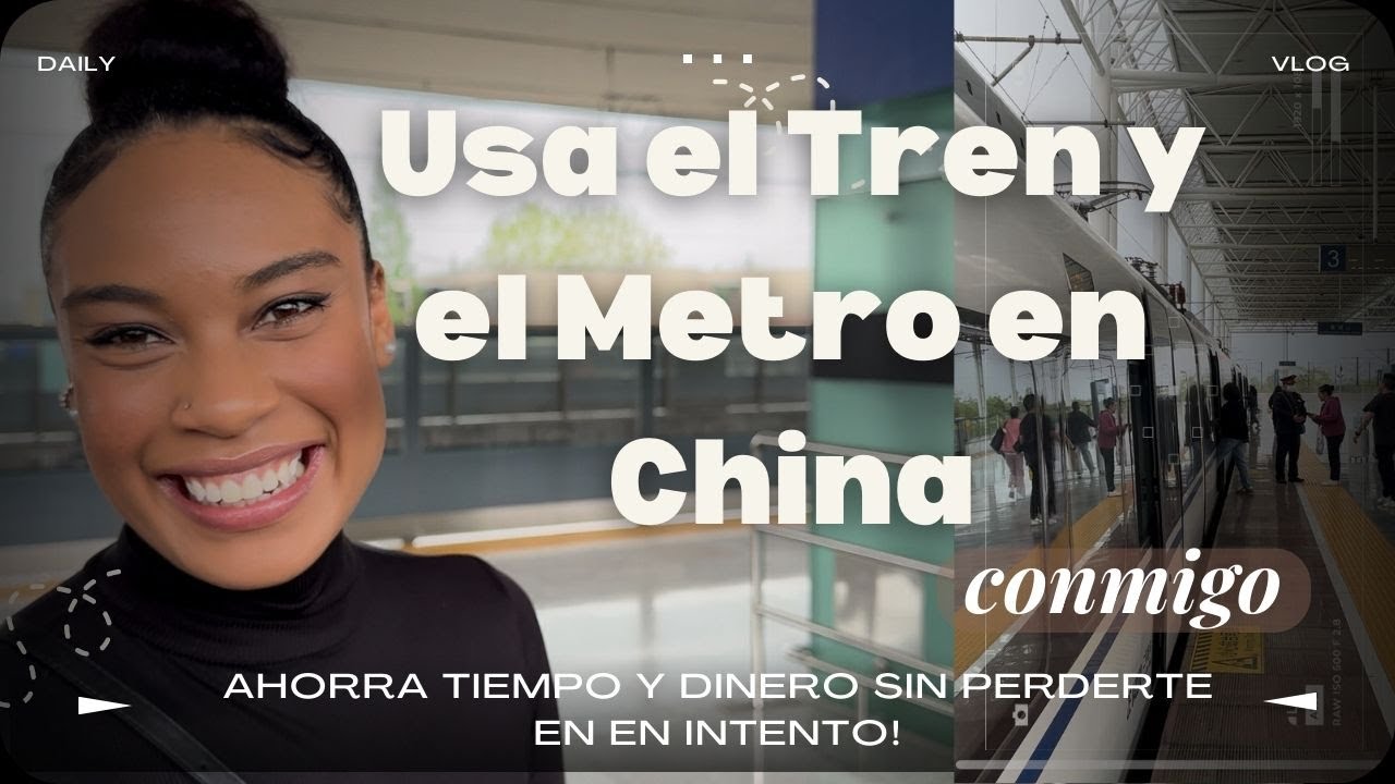 TE ENSEÑO A USAR EL TREN Y EL  METRO EN CHINA! #apps #alipay #railway #chinatravel