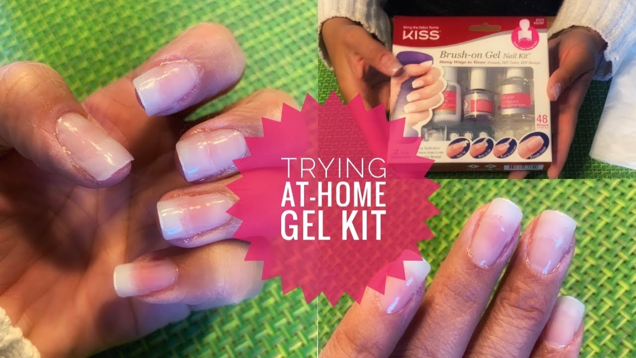 6. Kiss Salon Color Gel Nail Polish Kit - wide 8