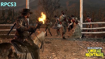 Rpcs3 Red Dead Redemption Undead Nightmare LLVM + Vulkan