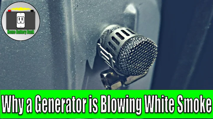 3 Surprising Reasons Your Generator Blows White Smoke