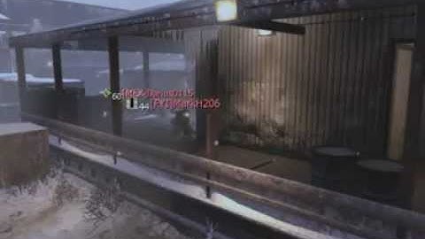 MW3 best sniper shot 2 kills one bullet (3)