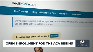 ACA open enrollment begins