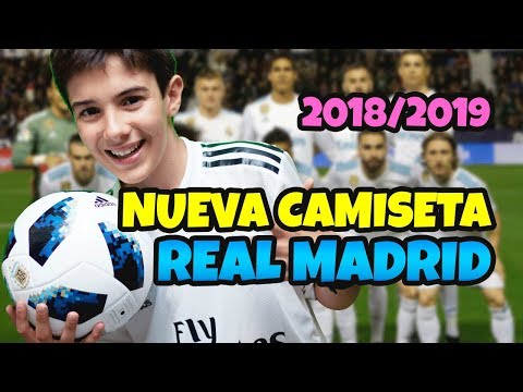 UNBOXING NUEVA CAMISETA DEL REAL MADRID 2018 2019 Y CRISTIANO RONALDO SE VA A LA JUVENTUS - 동영상