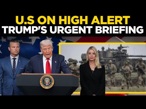 Trump LIVE US On High Alert Trump Issues Urgent Warning Trump S Emergency Announcement LIVE 