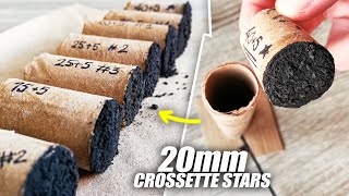 Making & Shooting 20mm Crossette Stars - GOOD BREAKS! - Pt. 3