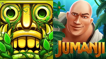 Temple Run 2 VS Jumanji Epic Run Gameplay IOS Android