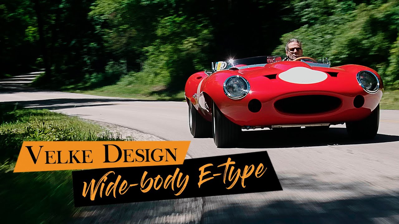 Широкофюзеляжный E-Type. Форма и функциональность — Velke Design Jaguar E-Type «Le Mans»