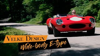 Widebody Etype. Form AND Function  Velke Design 'Le Mans' Jaguar EType