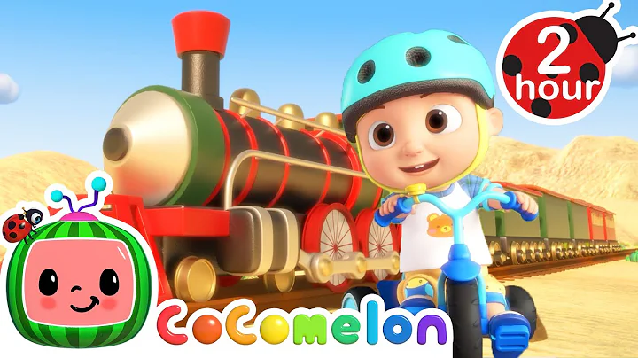 Riding My Bike Adventure with Trains! | 2 HOUR CoComelon Kids Songs & Nursery Rhymes | Kid Songs