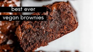 The BEST Vegan Brownies