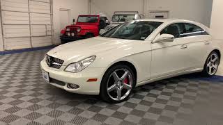 Walk around demonstration of our 2009 Mercedes Benz CLS550 AMG Sport