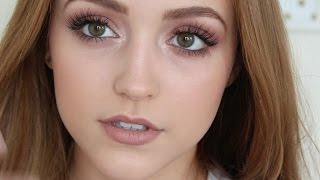 Feathery Lashes and Romantic Mauves- Makeup Tutorial