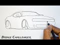 كيفية رسم سيارة دودج تشالنجر إس آر تي هيلكات درس تعليمي لرسم السيارات الرياضية جاهز كيفية رسم سيارة دودج تشالنجر إس آر تي هيلكات درس تعليمي لرسم السيارات الرياضية جاهز