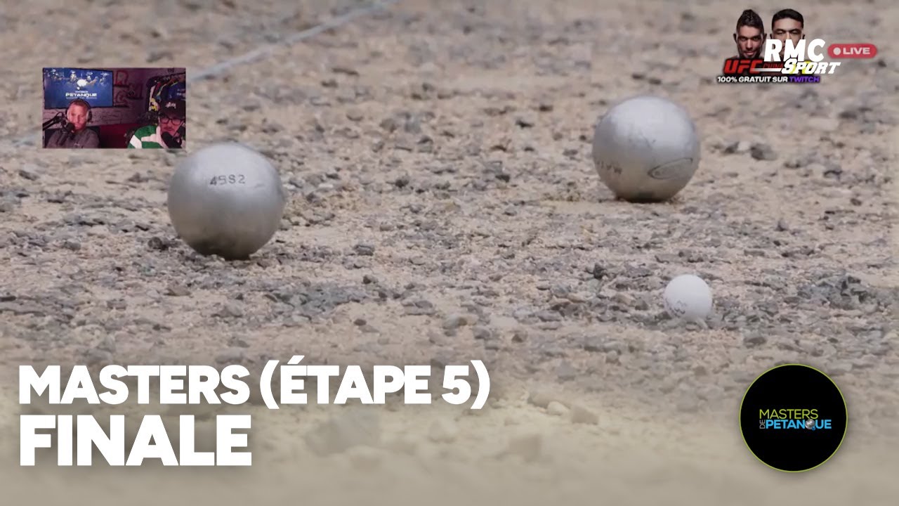 Miniature : Masters de Pétanque : Le replay de la finale de la 5e étape
