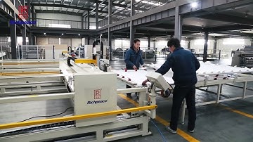 Richpeace Single needle quilting machine with easy frame changer