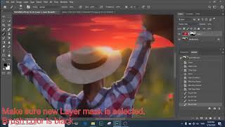 3 minutes to merge images using Blending Mode and Brush Tool