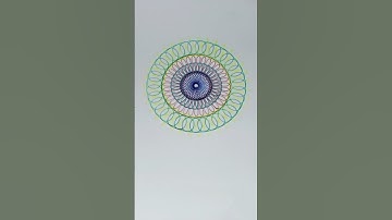 "Mesmerizing Spirograph ASMR | Relaxing Visuals & Calming Sounds"#asmr #art #spirograph #shorts2024