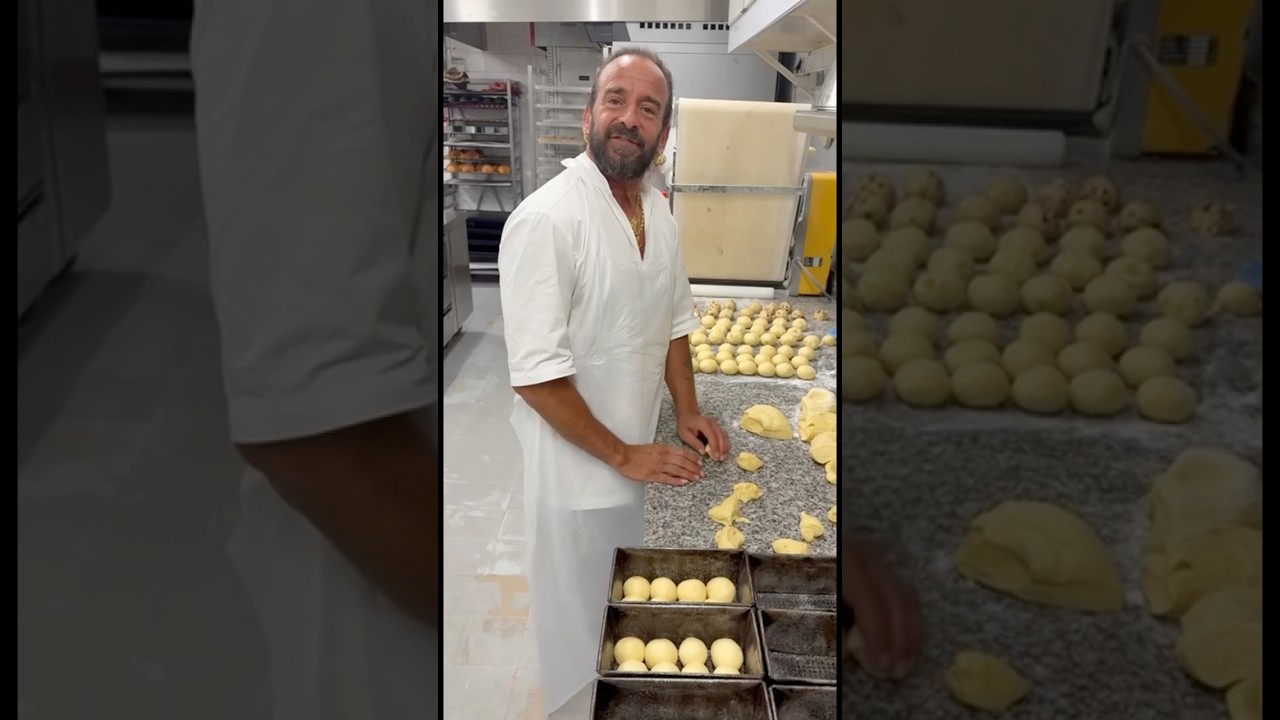 Анжело готовит бриошь Нантер