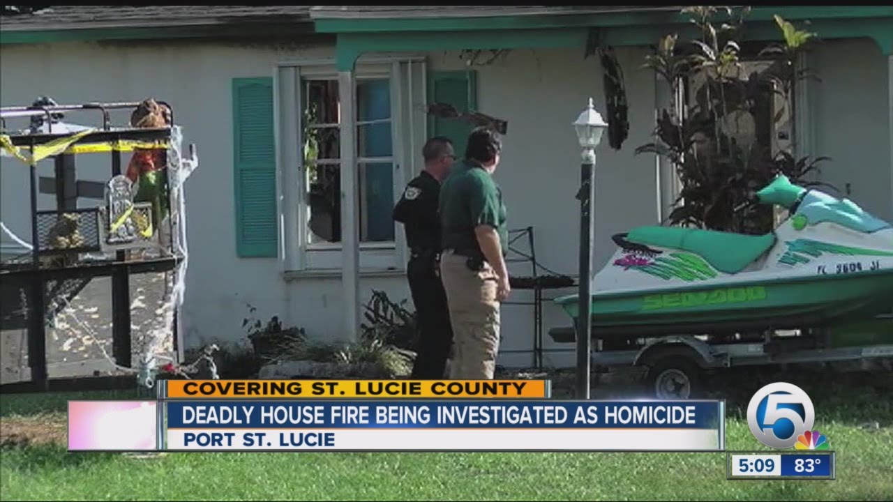 Deadly house fire being investigated as homicide - YouTube