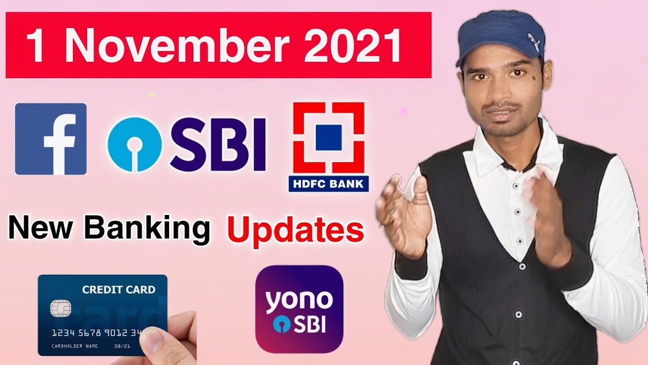 New Banking Updates from 1 November 2021 🤔 | SBI + HDFC + Facebook | facebook meta updates