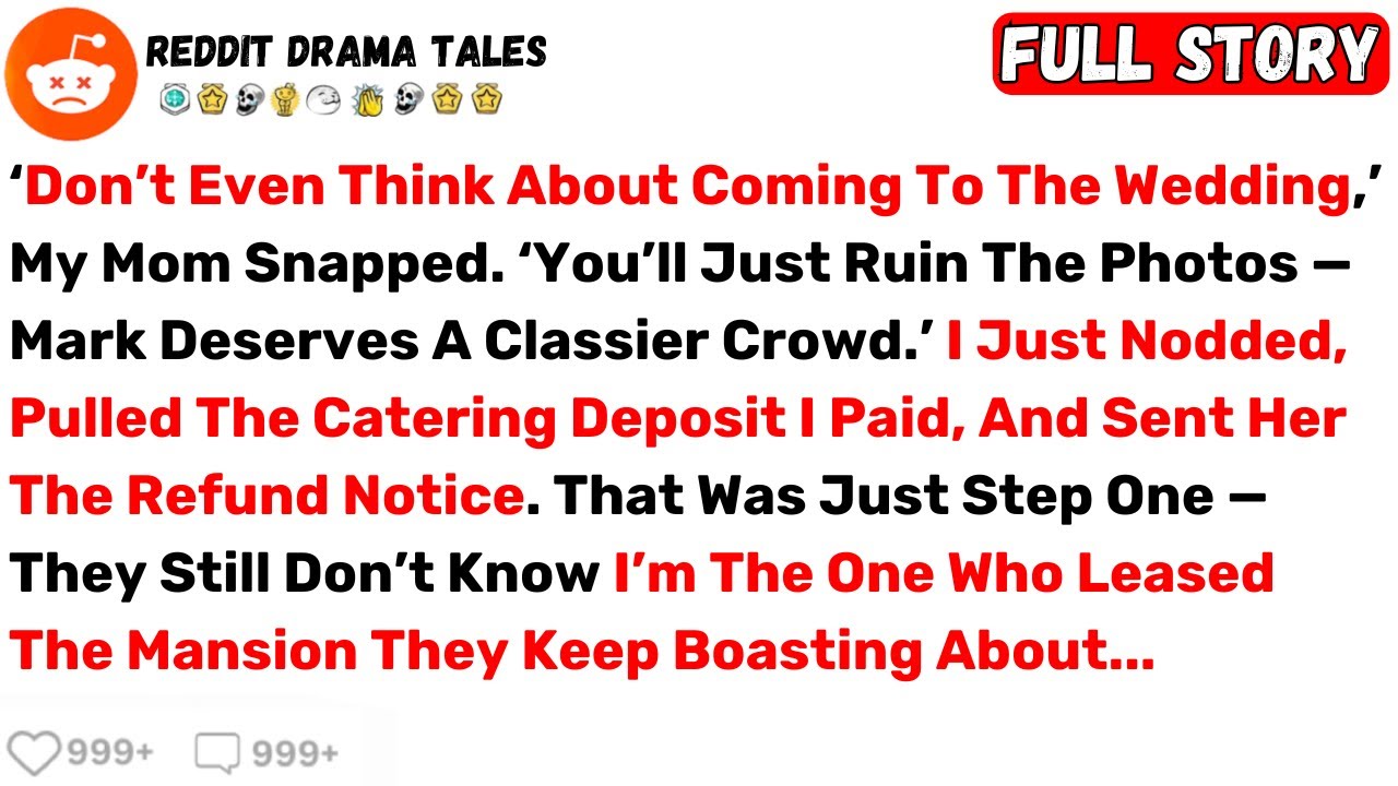 ‘Don’t Even Think About Coming To The Wedding,’ My Mom Snapped... - Best Reddit Stories
