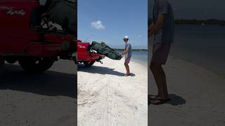 Assembling 16ft Skiff on The Beach🤯 #boats #fishing #fishingboats