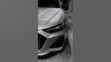 Audi RS6 Matrix LED headlights #audi #shorts