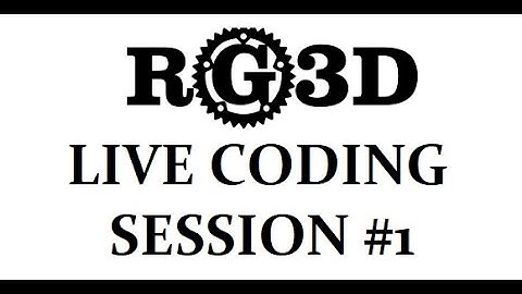 rg3d - live coding session #1